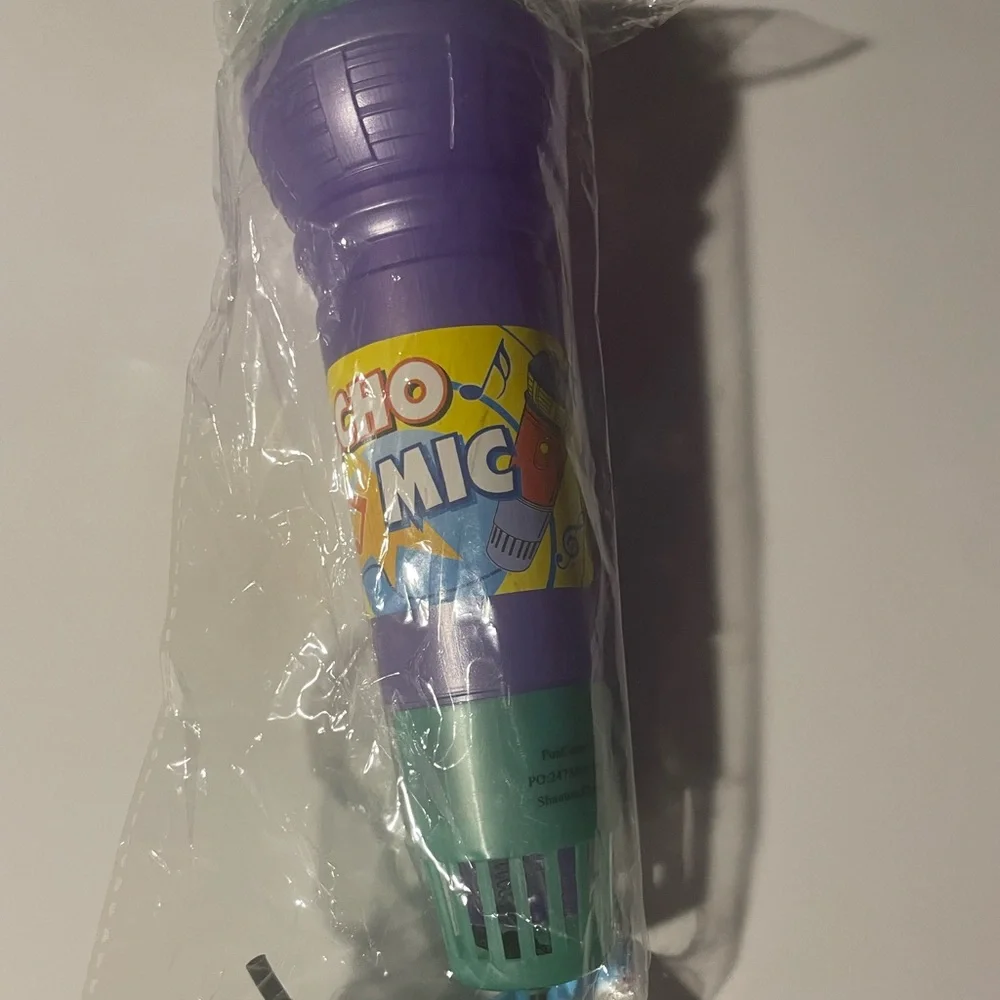 Echo Microphone Toy New Sealed Choice Of 2 Colors Musical Music Fun Old School